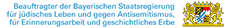 Antisemitismusbeauftragter Bayern Logo