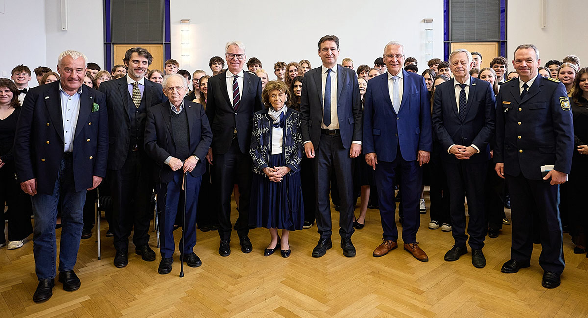 Veranstaltung Drei Staatsgewalten im Justizpalast, Foto: StMJ